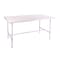 Econoco Pipeline Large Nesting Table, White PSNTLWHSET - alternate 1